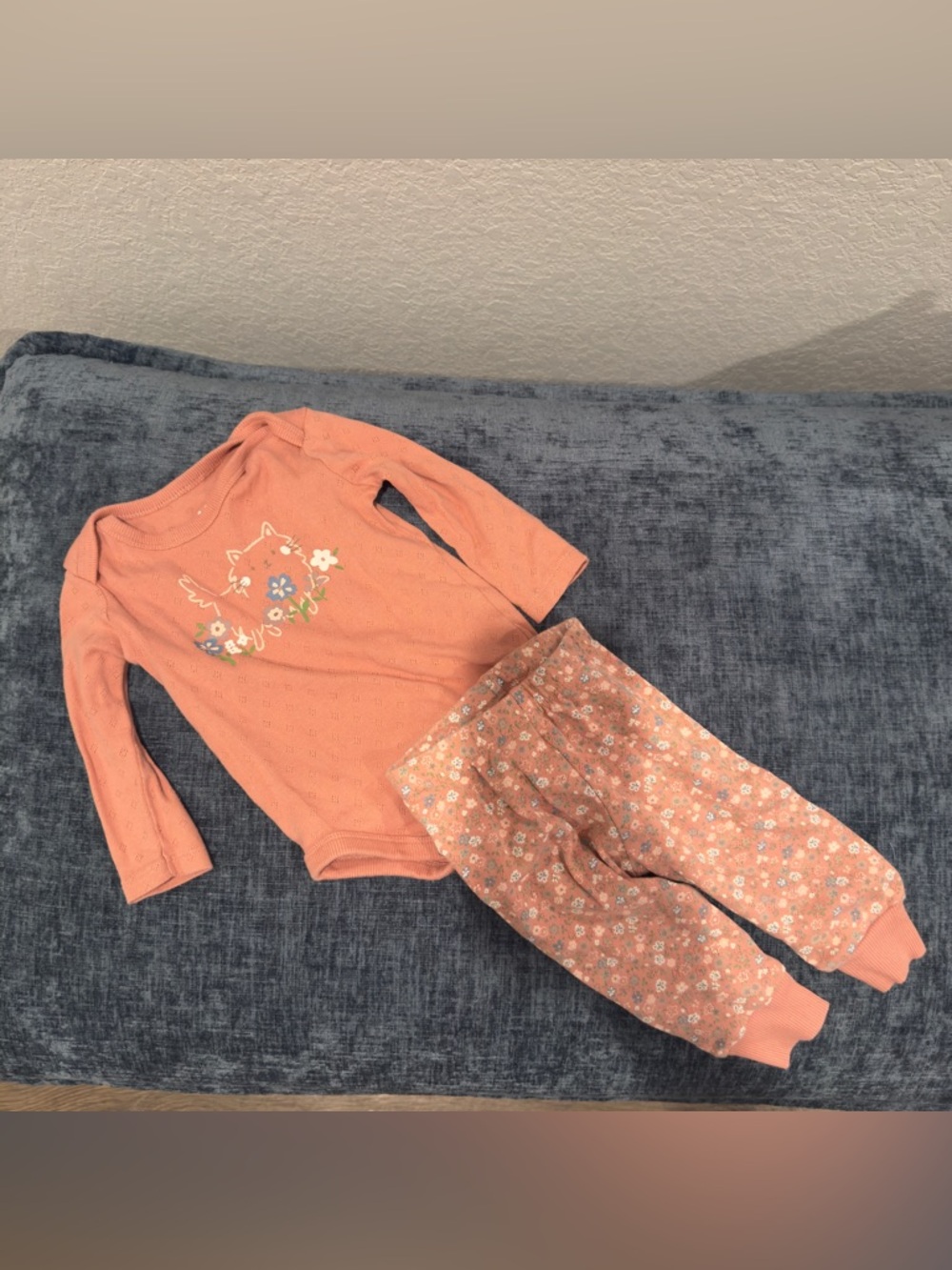 Coral Long-Sleeve Set